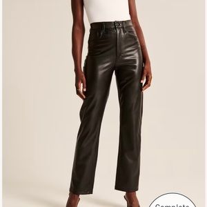 Abercrombie & Fitch Vegan Leather Pants
